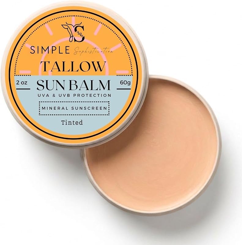 Protetor solar mineral tonalizado para o rosto Simple Sophistication com óxido de zinco, CoQ10 e resveratrol, tom Fair, 56 g