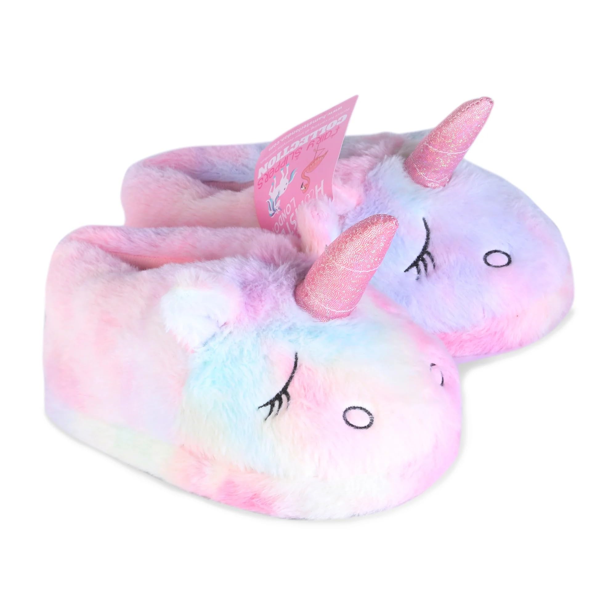 HAMSTER LONDON Furry Slipper Flamingo- Cozy Comfort for Your Feet! Size - Large, Multicolured (B0D14WP5H7) Amazon Price History, Amazon Price Tracker