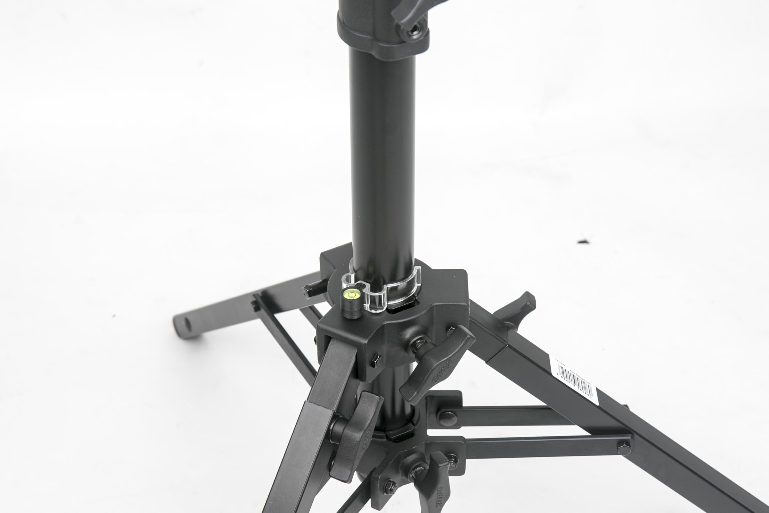 Stativo per slider KUPO 161MB a 1 alzata con 2 sezioni, stand nero in acciaio per luci e attrezzatura audio video con peso 5,8 kg e portata fino a 36 kg, altezza massima 115