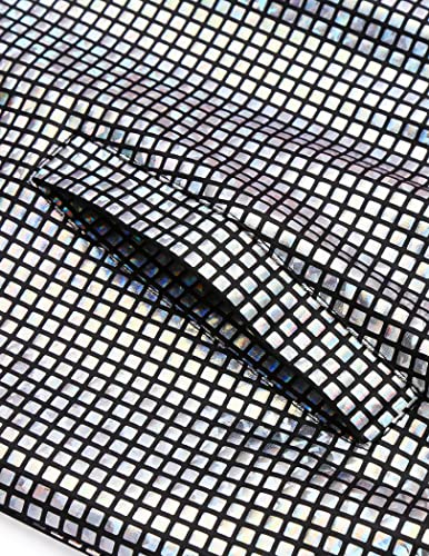 image for COOFANDY Men's Metallic Jacket 70s Disco Dance Party Christmas Shiny V