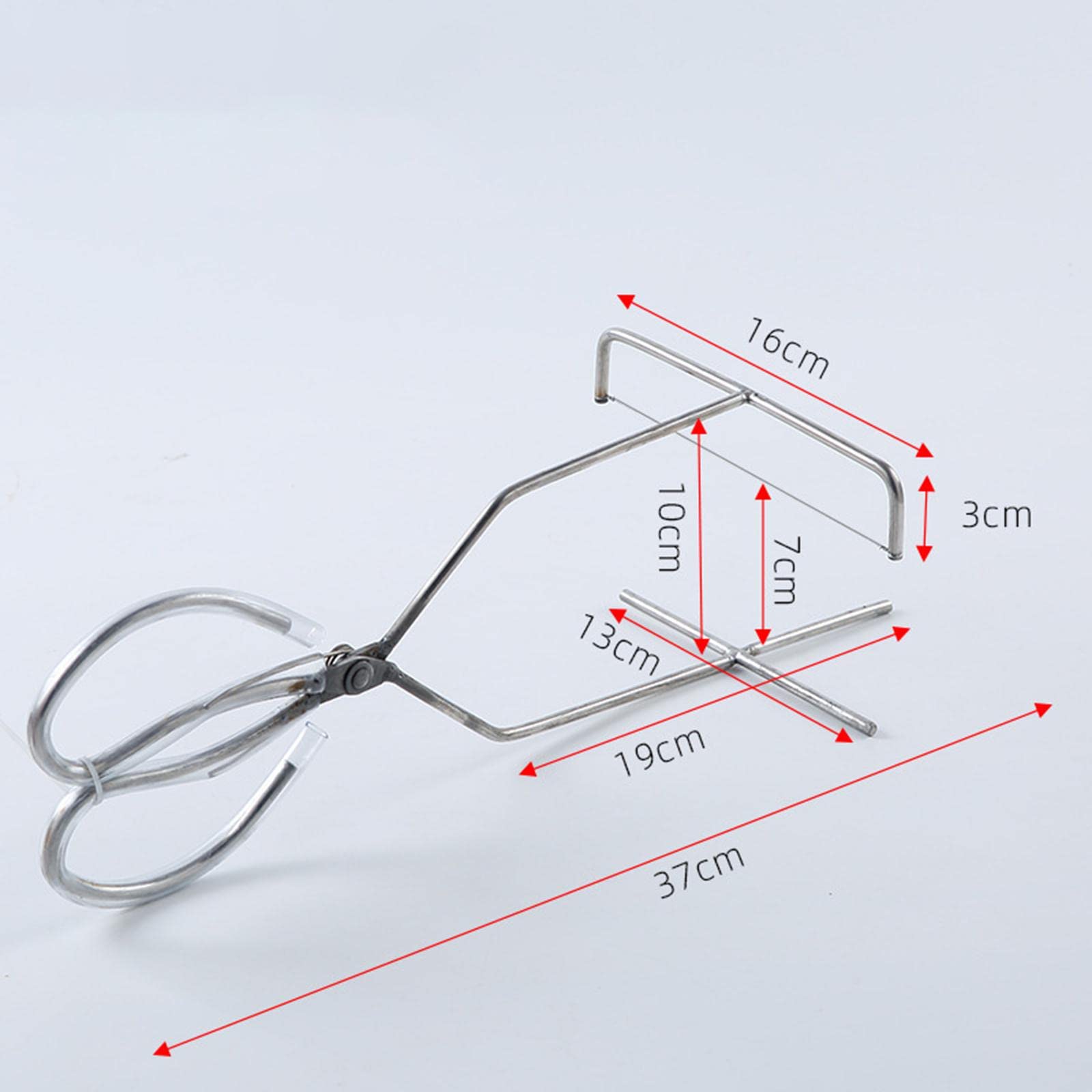 2 Pinze Per Immersione In Argilla - Acciaio Inox Con Impugnatura In Gomma, Lunghe 32,5 Cm - 3