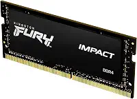 Kingston KF426S15IB1/16 - Memória 16GB SODIMM DDR4 2666Mhz FURY Impact 1,2V 2Rx8 260 pinos para notebook