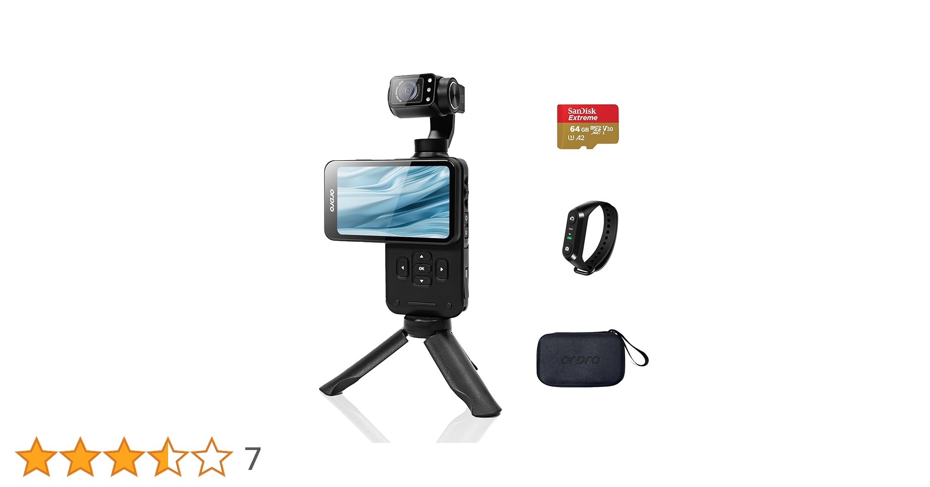 Ordro M5 最新ハンディ型5Kビデオカメラ /手ぶれ補正機能/10倍ズーム Amazon | 【 国内正規代理店 】ORDRO M5 最新型 5K ジンバル