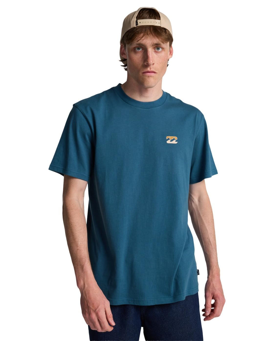 BILLABONG Icon Wave - Short Sleeve T-Shirt - Men - Blue