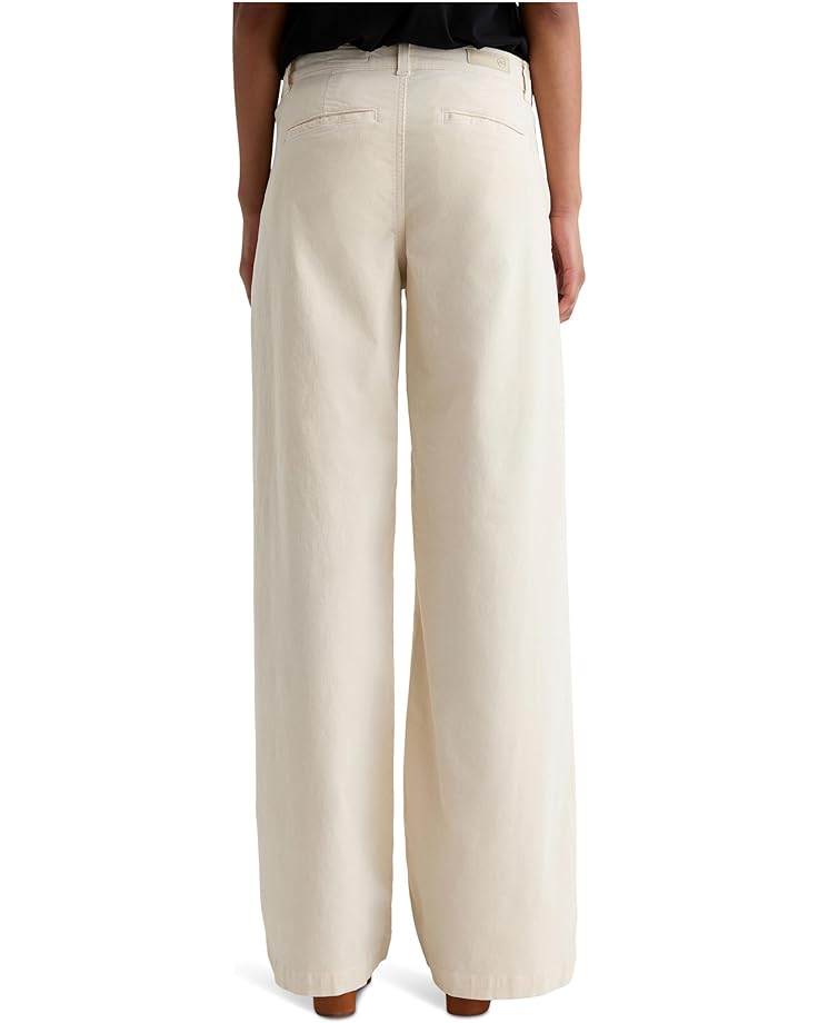 AG Jeans Stella Mid Rise Wide Leg Palazzo Pant In Opal Stone - #2 of 4