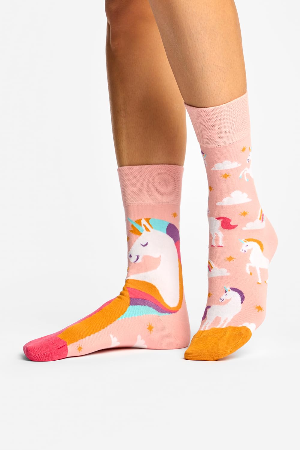 Dedoles Calzini Unisex Donna Uomo & Bambini Calze Cotone con tanti Design divertenti Calcio Bicicletta Piante Cavalli Regalo sinistra destra diversi