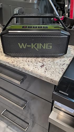W-KING 60W RMS 100Wピーク、スピーカー bluetooth Amazon.co.jp: ぶるーとゅーす スピーカー W-KING 60W RMS 100W
