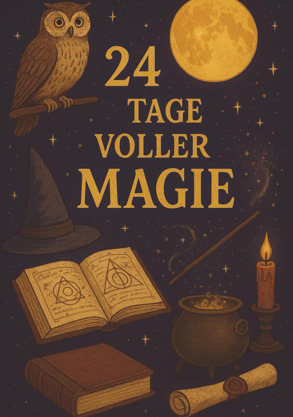24 Tage voller Magie - Adventskalender: Ein magisches Adventsbuch voller Licht, Zauberei und winterlicher Geheimnisse – Magische Weihnachten