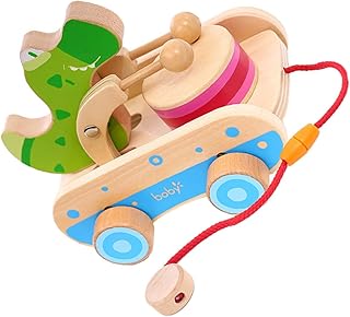 Totority Toys 1PC kidcraft playset Kids playset Wooden playset Educational Playthings Toy Child car