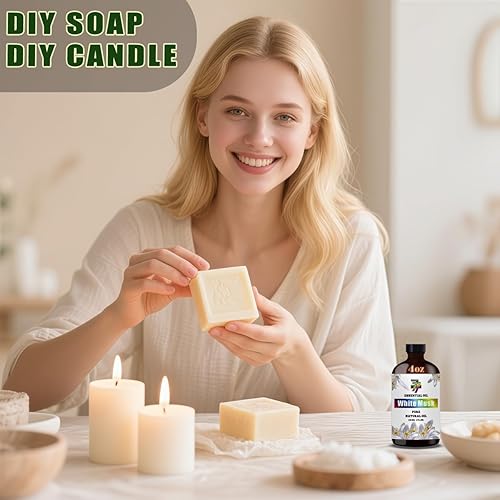 Miniatura 248 de Aceite esencial de sándalo (4 oz/4.1 fl oz) — Aceites de sándalo para aromaterapia, difusores, humidificadores, fragancias para el hogar, cuidado