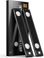 Vista 9 de Luces Bajo Gabinete, Luz Inalámbrica con Sensor de Movimiento para Interiores, Iluminación LED Blanca de 10 pulgadas Recargable Operada por Batería