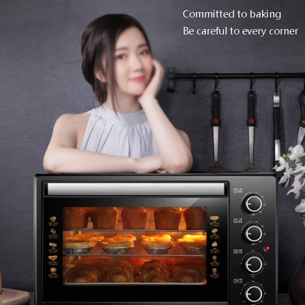 FAXIOAWA Forno Elettrico Forno Domestico Multifunzione Completamente Automatico Mini forni da 35 Litri ad Alta capacità