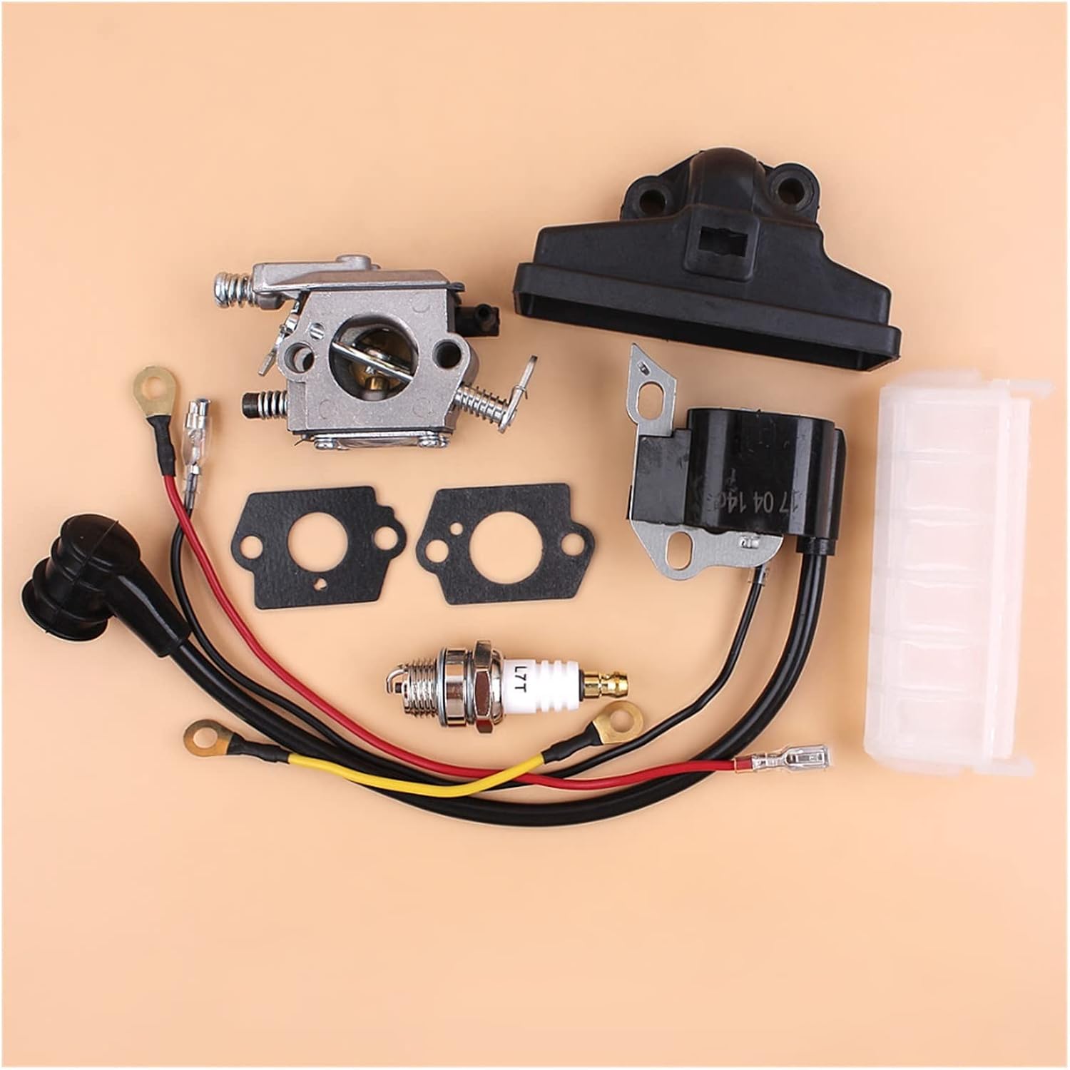 HCOWL Carb Ignition Coil Air Filter Kit Compatible with