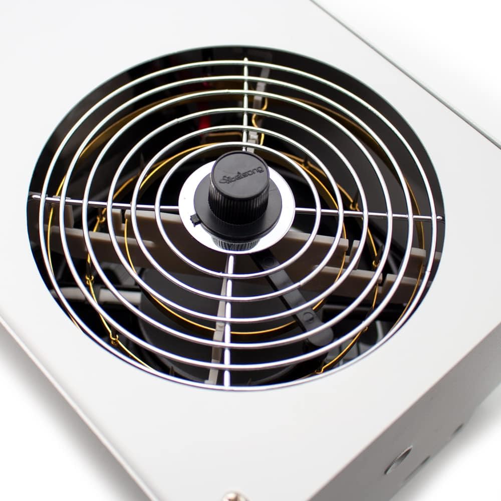 Close-up of one fan on the LeTkingok SL-003 Ionizing Air Blower