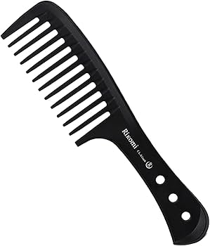 Amazon | Mutuki くし コーム トリートメントコーム 粗いコーム