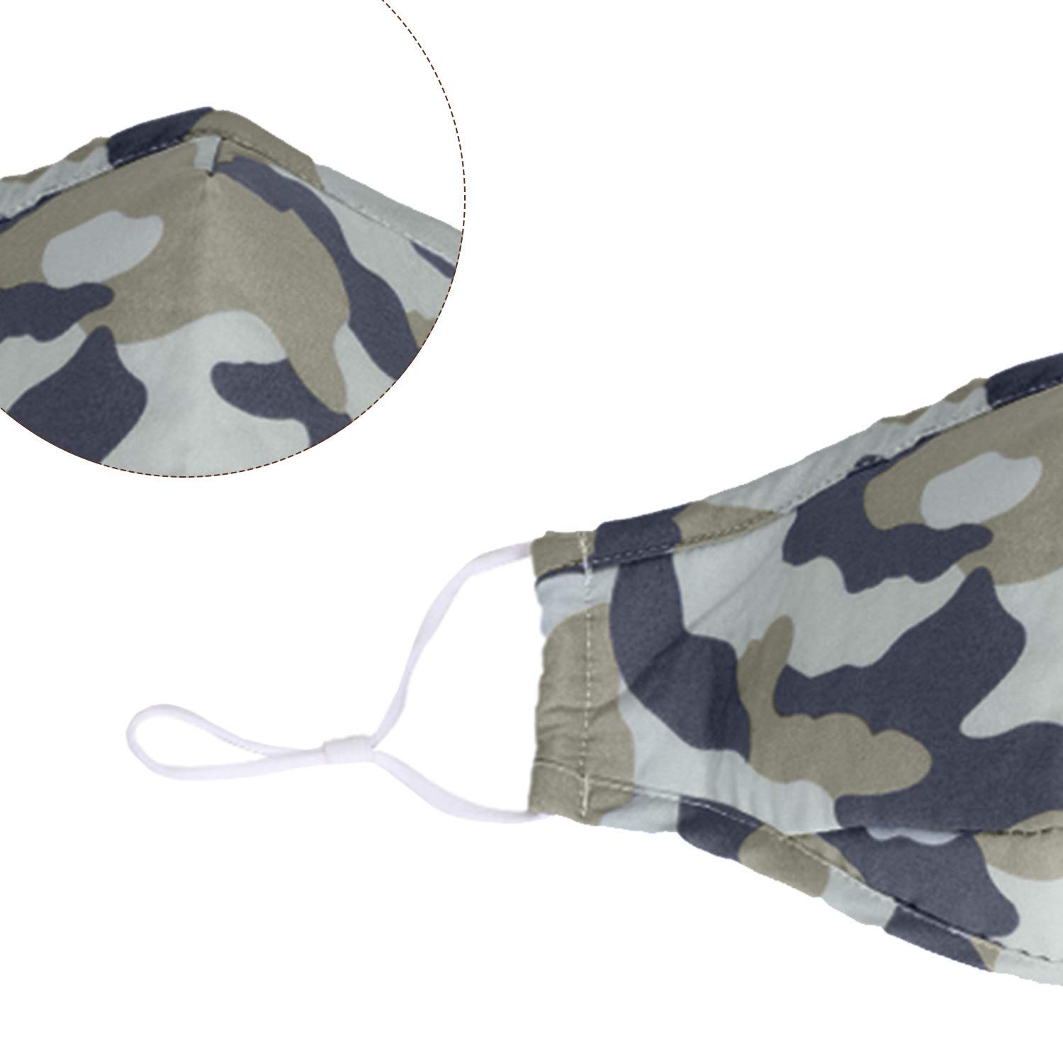 Copribocca Per Bambini Ciclismo Mascherina In Cotone Per Bambini - Lavabile, Antipolvere E Traspirante, Ideale Per Sport E Uso Quotidiano Mascherina Elastico Comodo - Foto 7