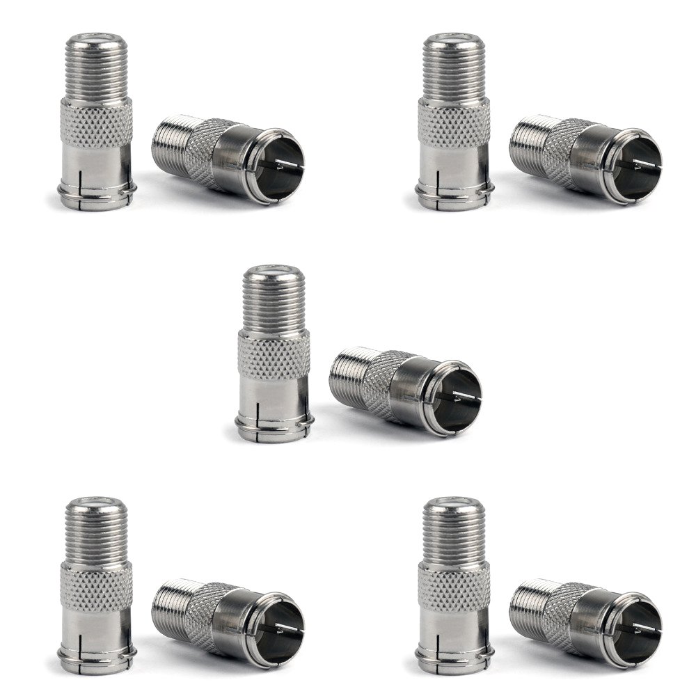 F Type Quick Plug Male To Female F Type Quick Plug Coaxial Cable ...
