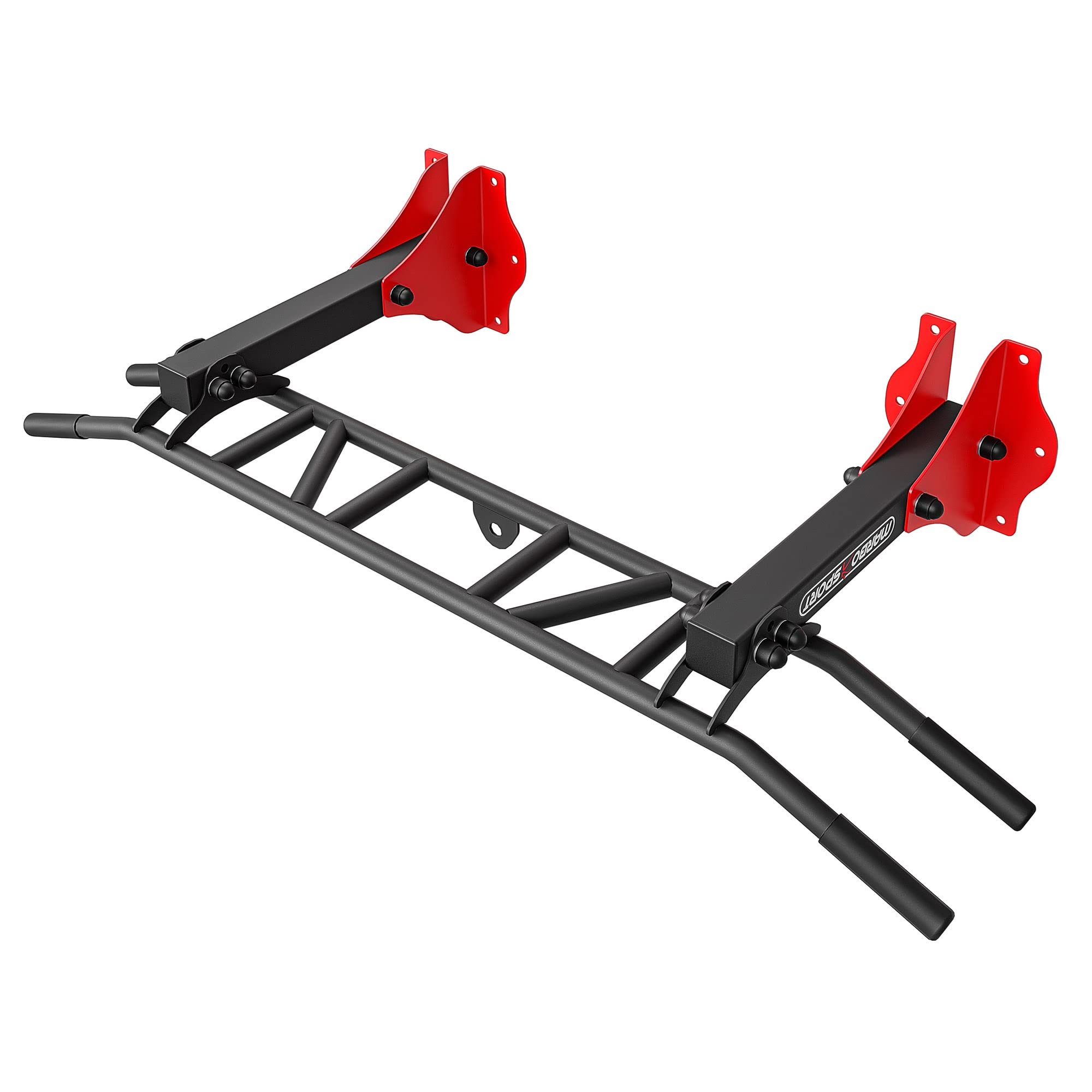 Marbo Sport multifunktionelle Klimmzugstange zur Wand- und Deckenmontage mit Boxsackhalterung MS-D203