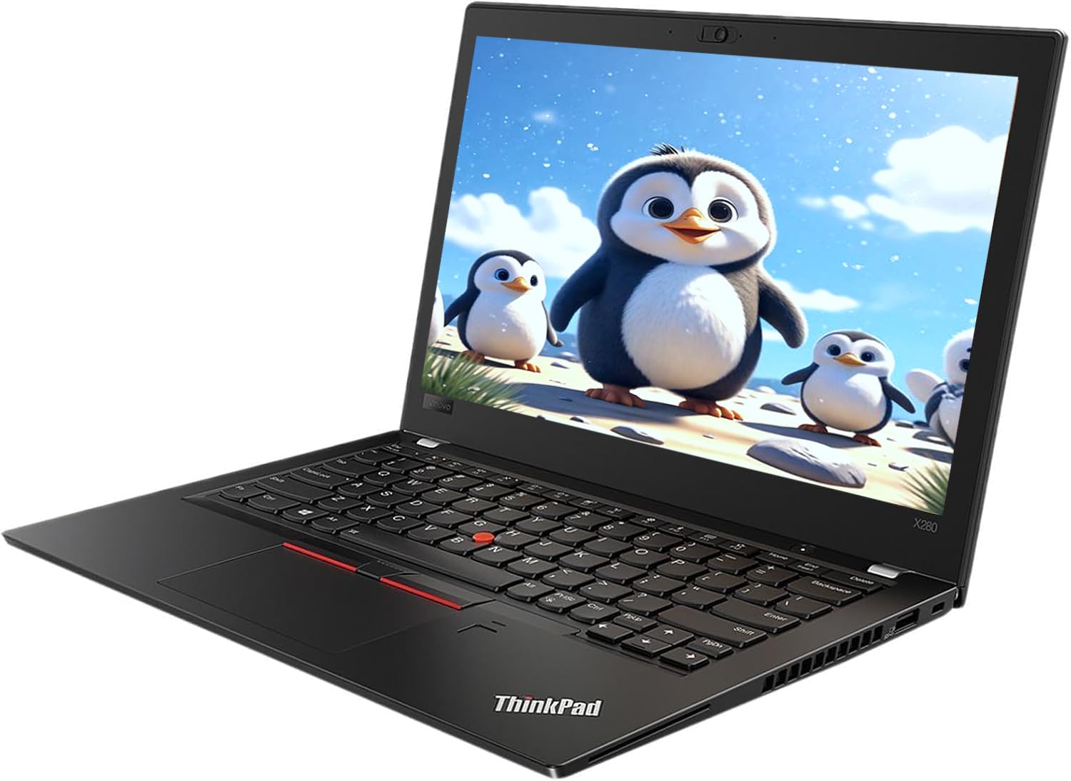 Lenovo Thinkpad X280 Business Laptop, 12,5 Zoll FHD (1920 x 1080), Intel Core i5-8350U 1,7 GHz, 8 GB RAM, 256 GB SSD, Webcam, Windows 11 Pro (Generalüberholt)