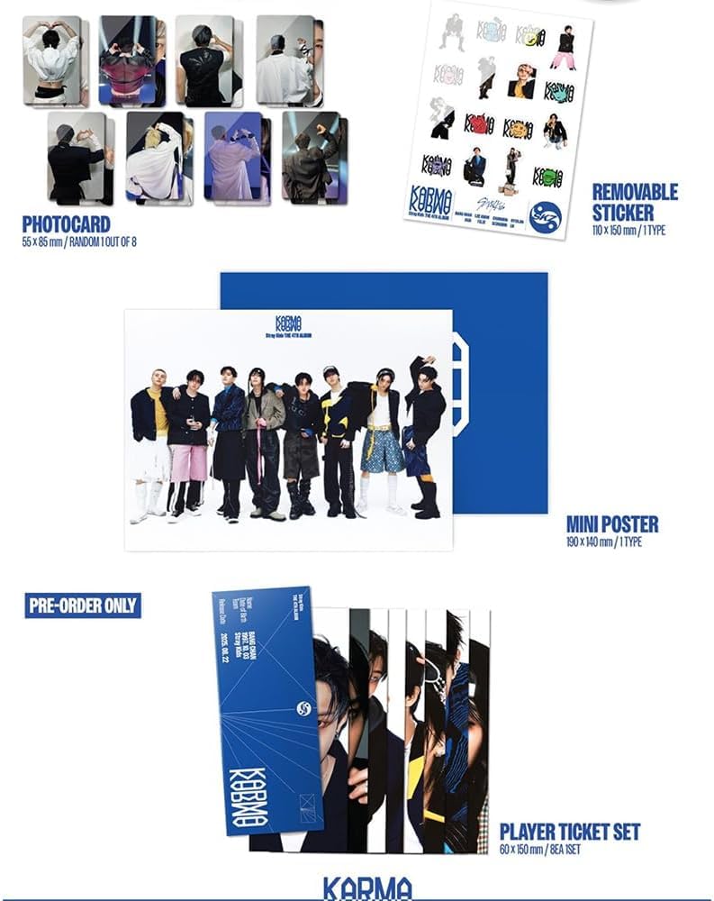 Amazon.com: Stray Kids KARMA 4th Full Album Standard Photobook Ver