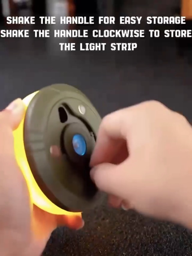 Camping String Lights, 4 in 1 Outdoor String Lights with 8
