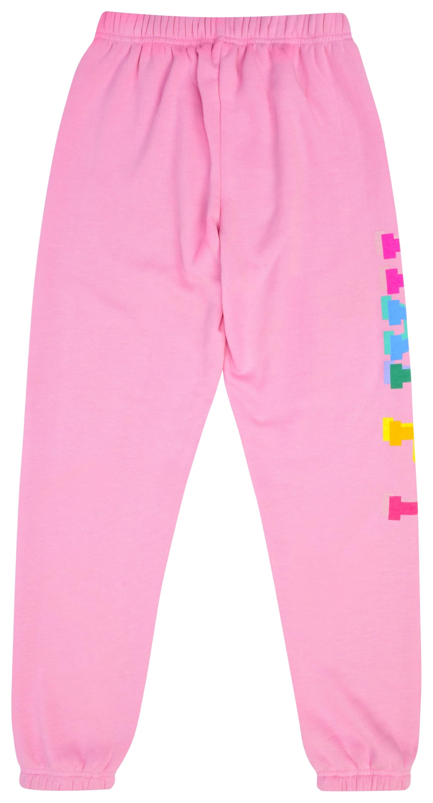 iscream Big Girls morbido Puff Fleece Fun Leg Print Sweatpant Collection