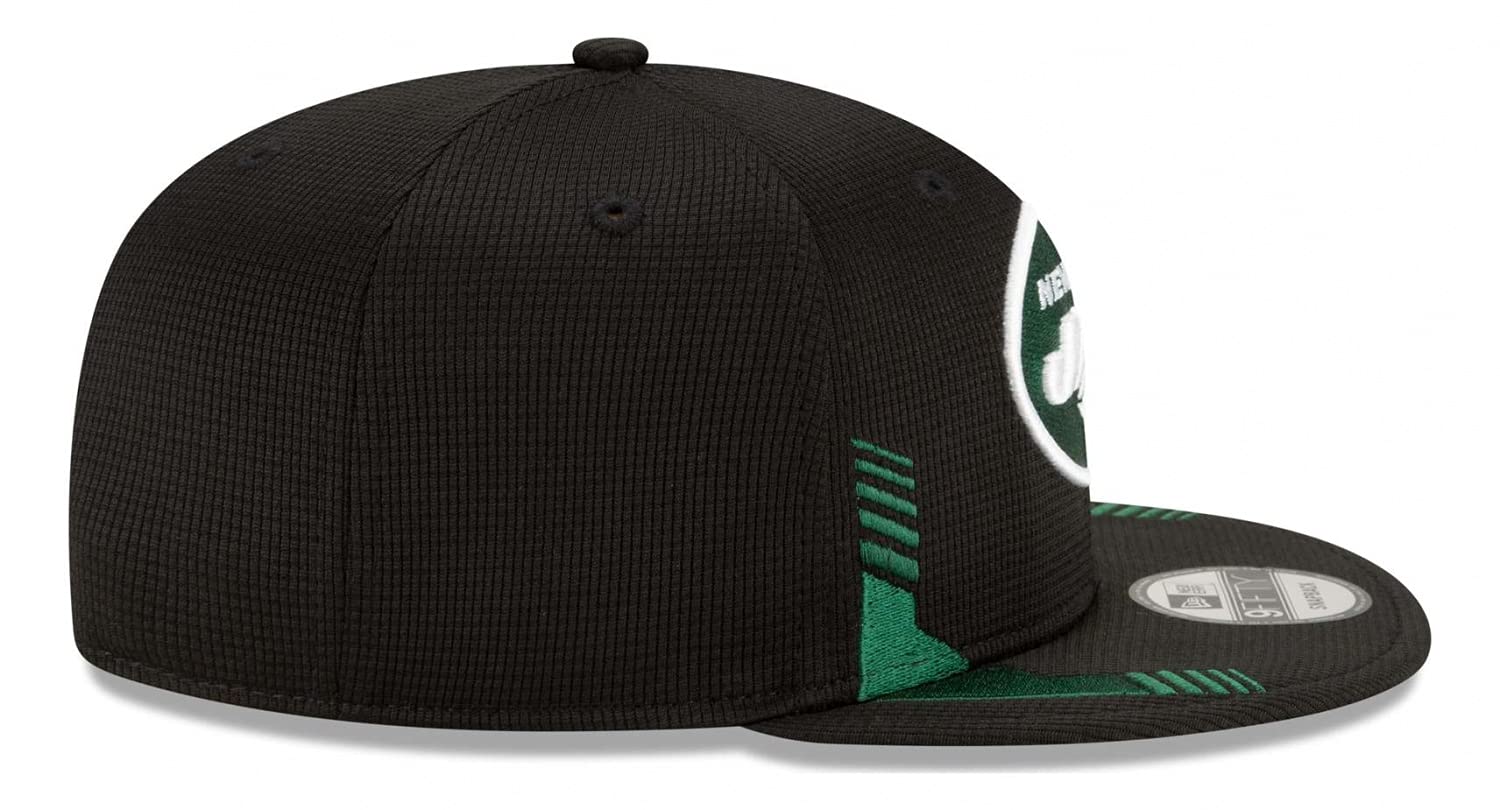 New Era NFL New York Jets Official 2021 Sideline 9FIFTY czapka z daszkiem Home Game Cap, Zespó?, S/M