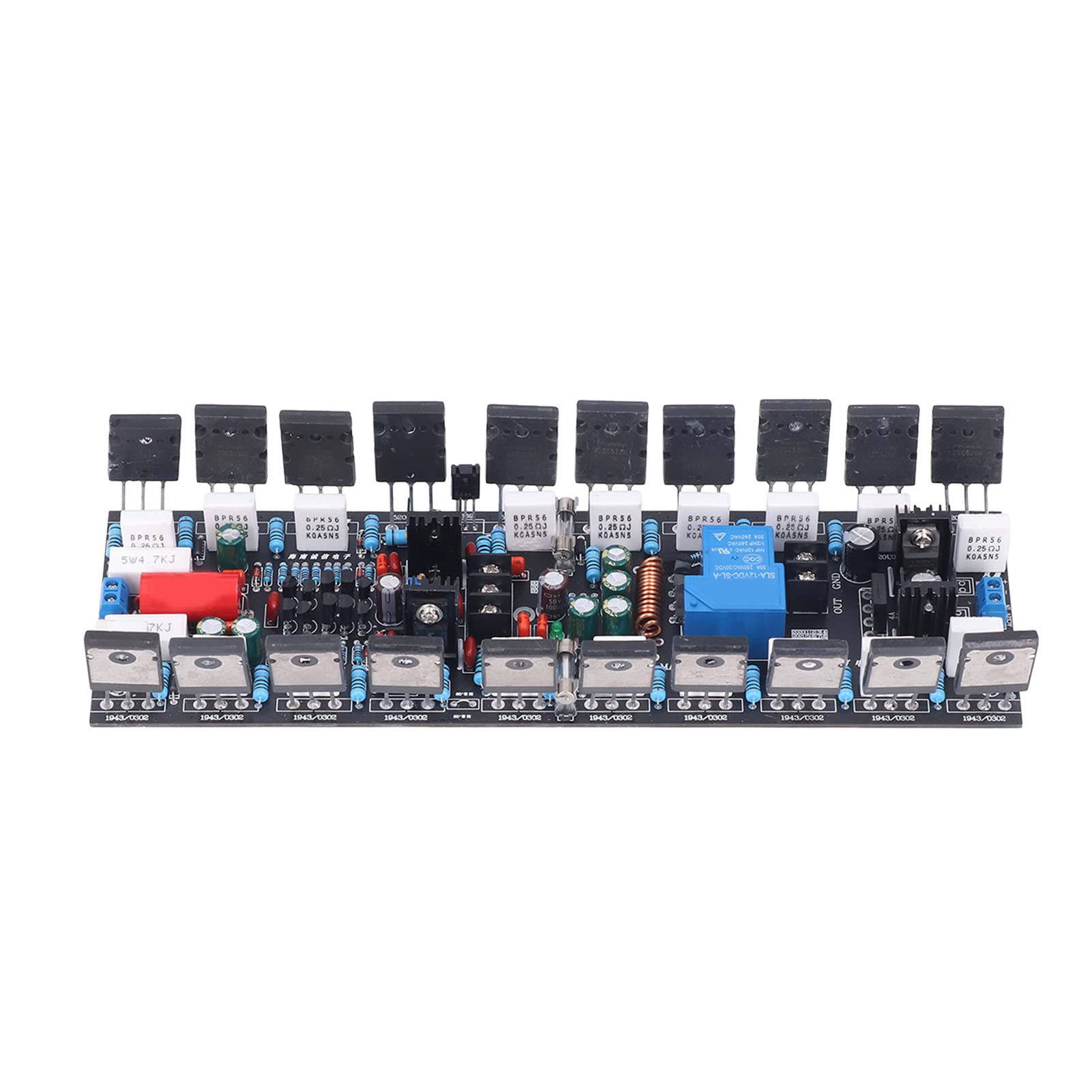 Ausla Jednokanałowa Płytka Wzmacniacza Mocy, moduł Wzmacniający Audio PCB DC ± 20-90 V 800 W RMS 1000 W Szczytowy z ochroną Głośnika Przełącznik Wyciszenia do Naprawy Domowego Sprzętu Audio