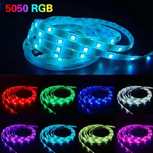 Charkee Smart Rgb Led Strip Lights, 50 Ft Wifi Alexa Led Light Strip, Color Changing Music Sync Led Lights, App/Remote Controlled Rope Lights For Bedroom Room Decor (2 Rolls Of 25Ft) #TOP5