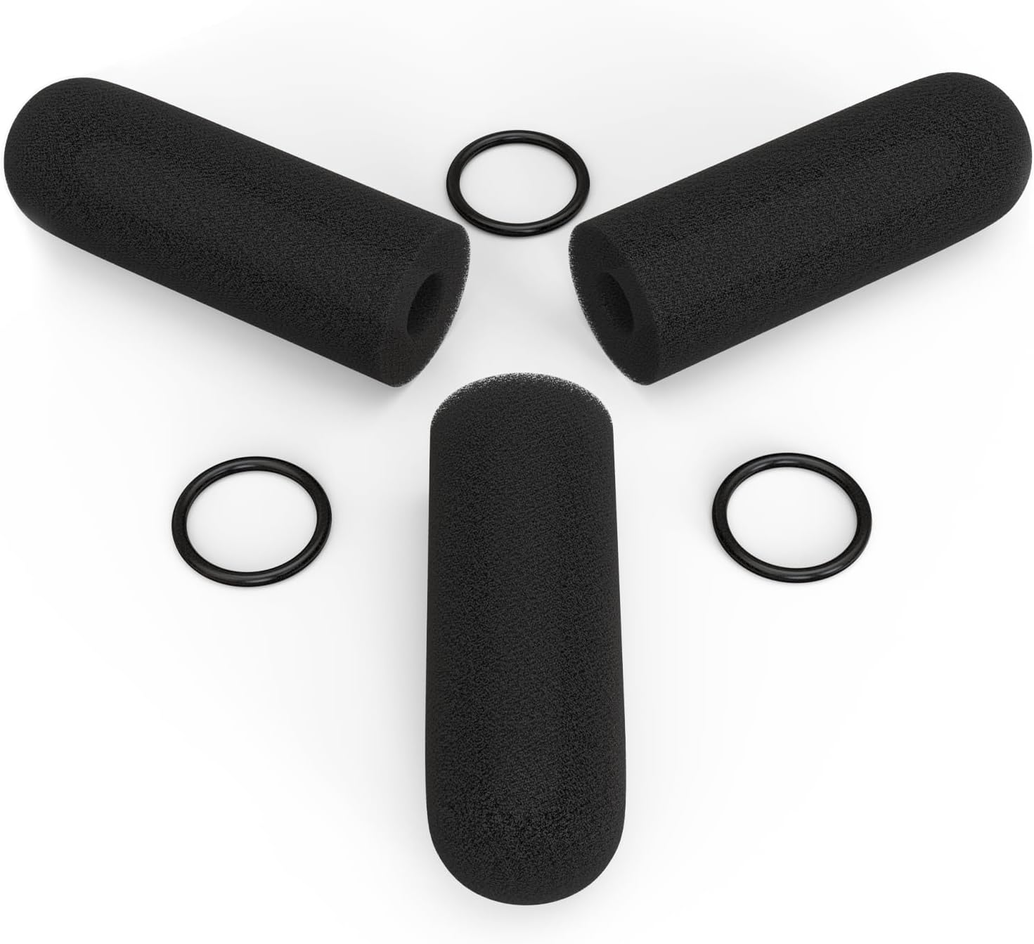 Microphone Cover for David Clark M7A Mic Cover, M-4 / M-7 / H10 / H20 /DC PRO-X2 / PRO-2 / DC ONE-X ENC Headset Aviation Microphone Replacement Pop Filter Protector, 3pack
