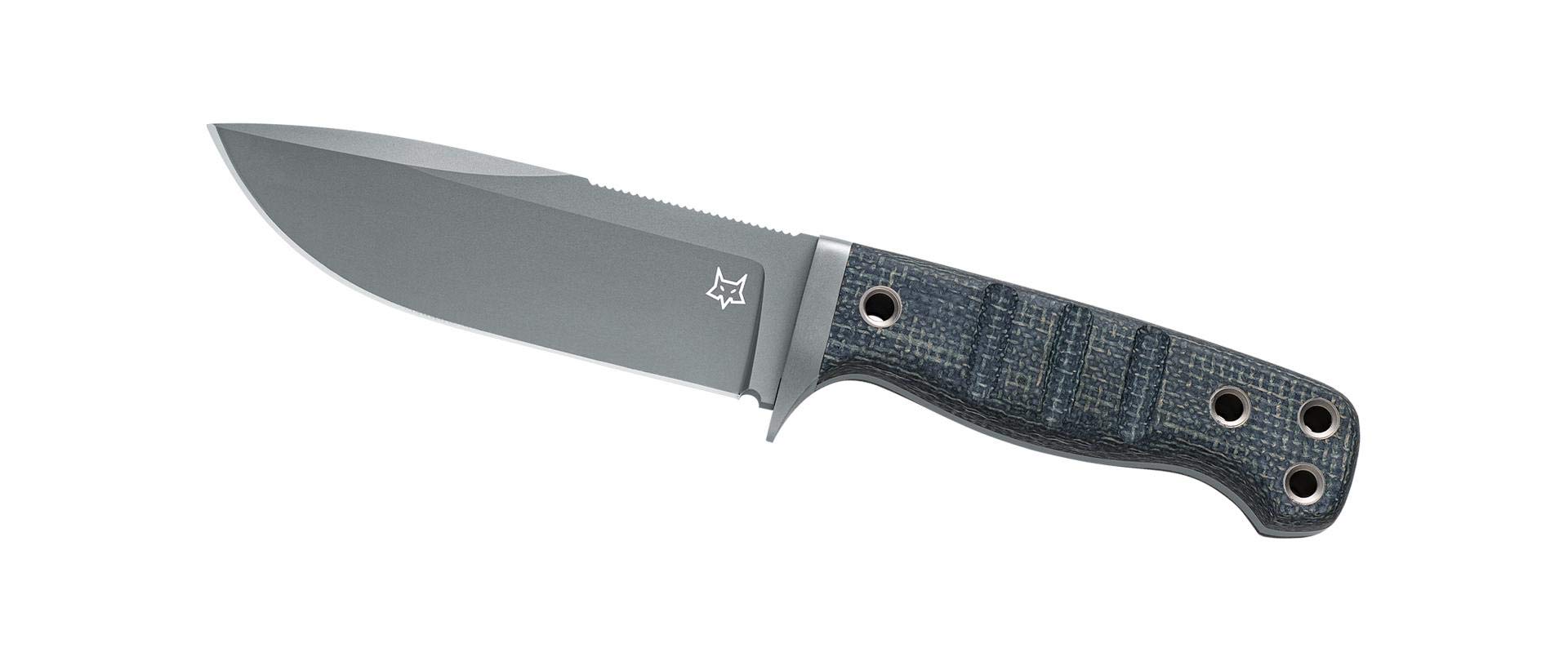 Fox KnivesBlack Micarta FX-103MB Fixed Blade Niolox Stainless Knife