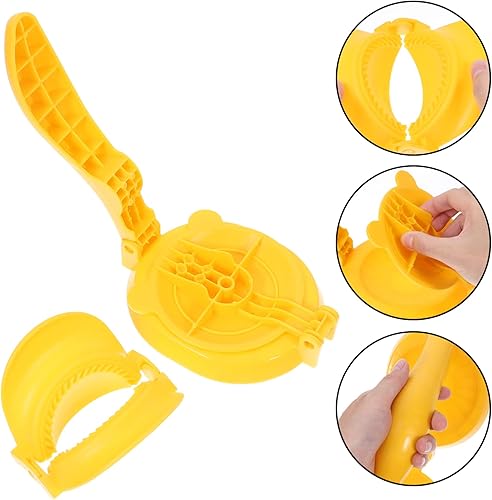 Miniatura 3 de KICHOUSE Juego de envoltorios para albóndigas, moldes para albóndigas, prensa para superficie antideslizante, fácil de usar al azar