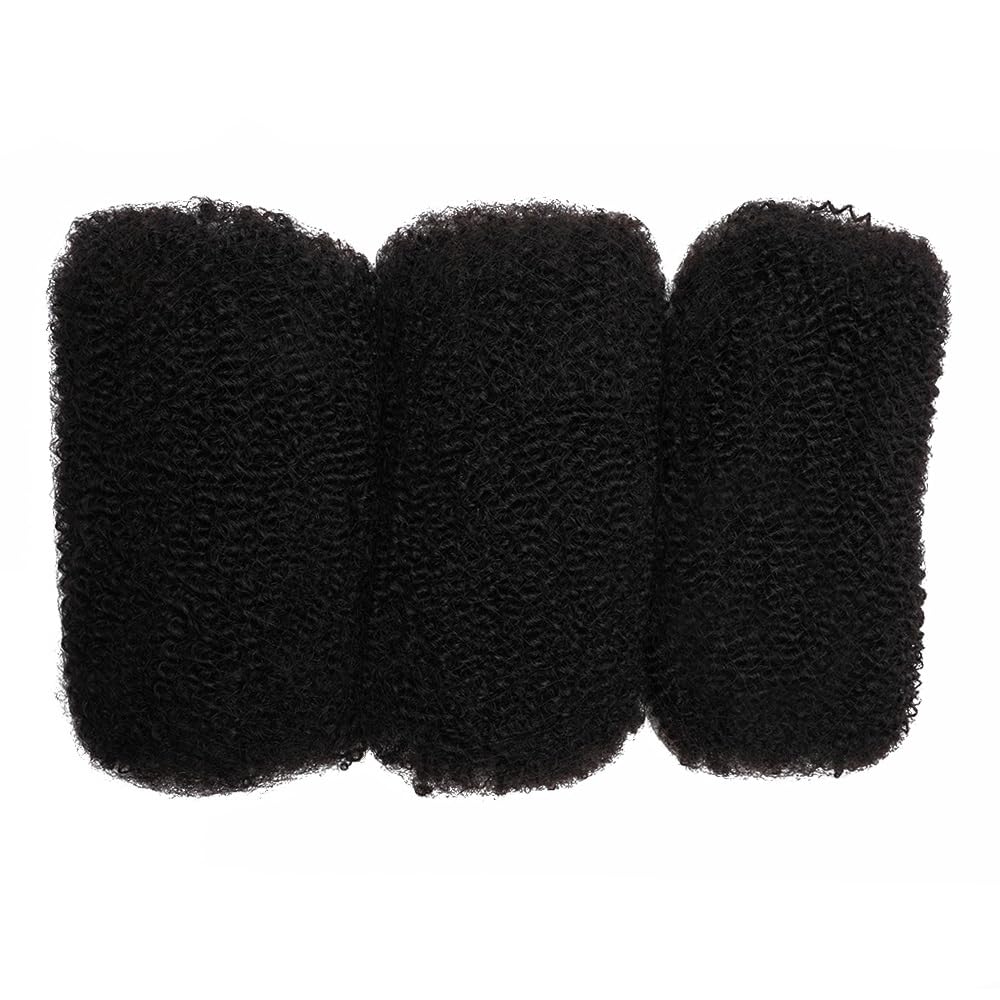 Splatanie włosów Afro Kinkys Ludzkie włosy hurtowo 50g/opakowanie, Warkocze do dredów, Naprawa loków, Skręty, Przedłużanie dredów Kobieta(12inches)