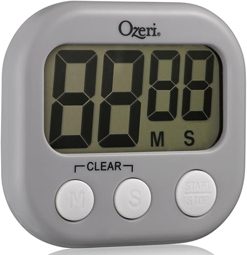 Miniatura 4 de Ozeri Temporizador de cocina para eventos, gris (paquete de 2)