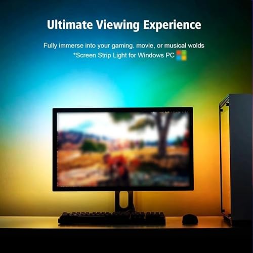 Miniatura 4 de Retroiluminación LED para TV, tira de luces LED para TV, tira de luz inteligente, tira de luz de sincronización de monitor de computadora,