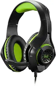 Headset Gamer Warrior Rama P3+USB Stereo Adaptador P2 LED - PH299