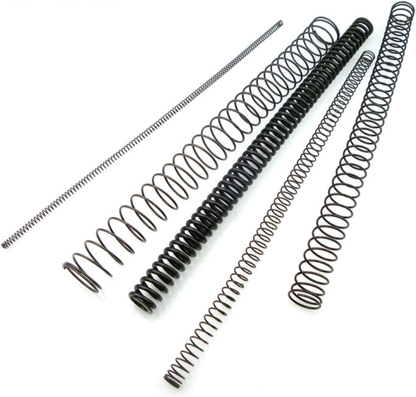 Mechanical Compression Springs Coil,0.5mm Wire Diameter X mm Out 300mm Length, More Durable(9mm out diameter)