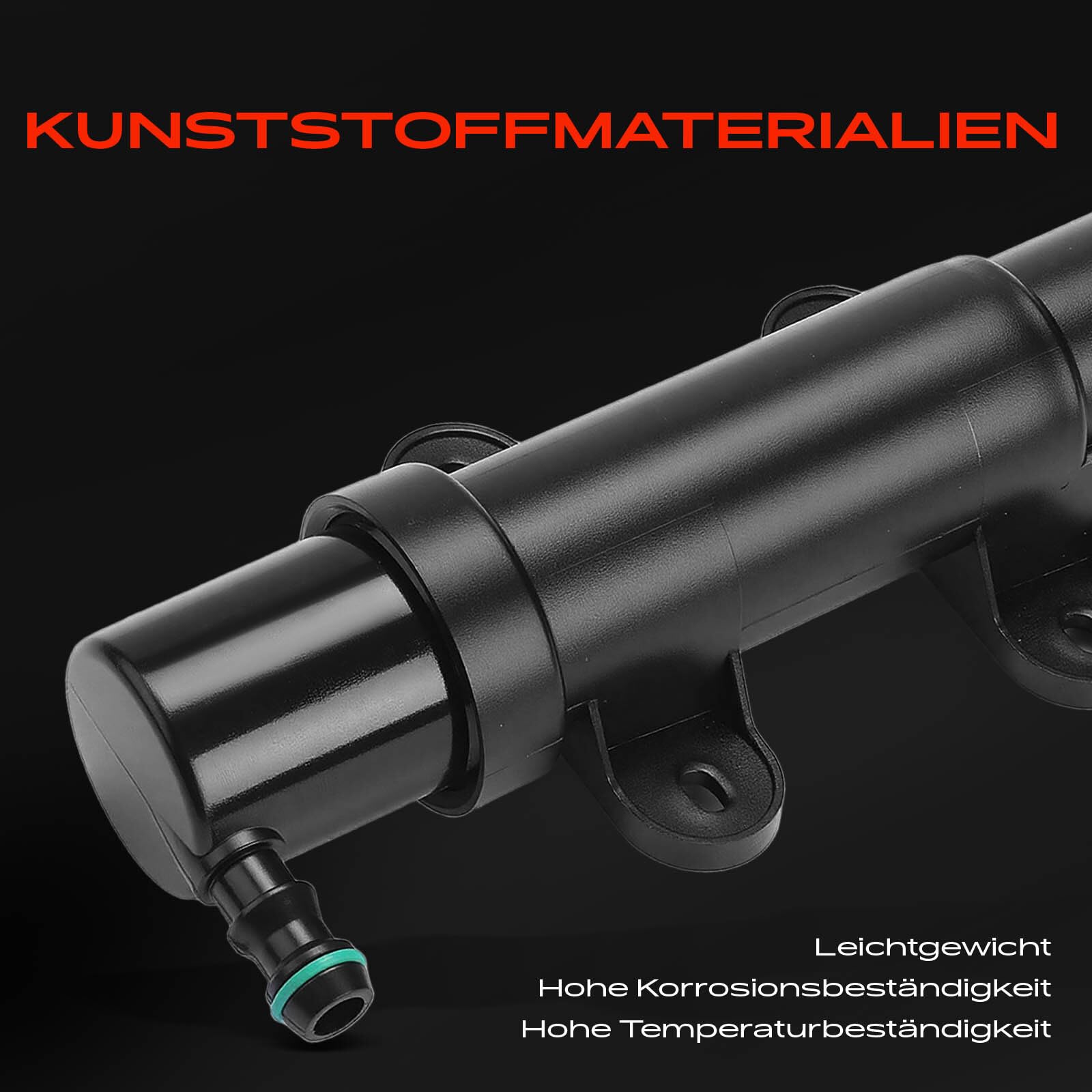 Frankberg Scheinwerferreinigung Waschwasserdüsen Vorne L+R Kompatibel mit Superb II Kombi 3T5 3T4 I 3U4 Replace# V10080389