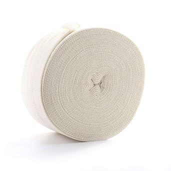 MediChoice Tubular Elastic Support Bandage, 4"x 11 Yards, Size F Fits Large Knee/Medium Thigh, TSB5400, Natural, 1 Case