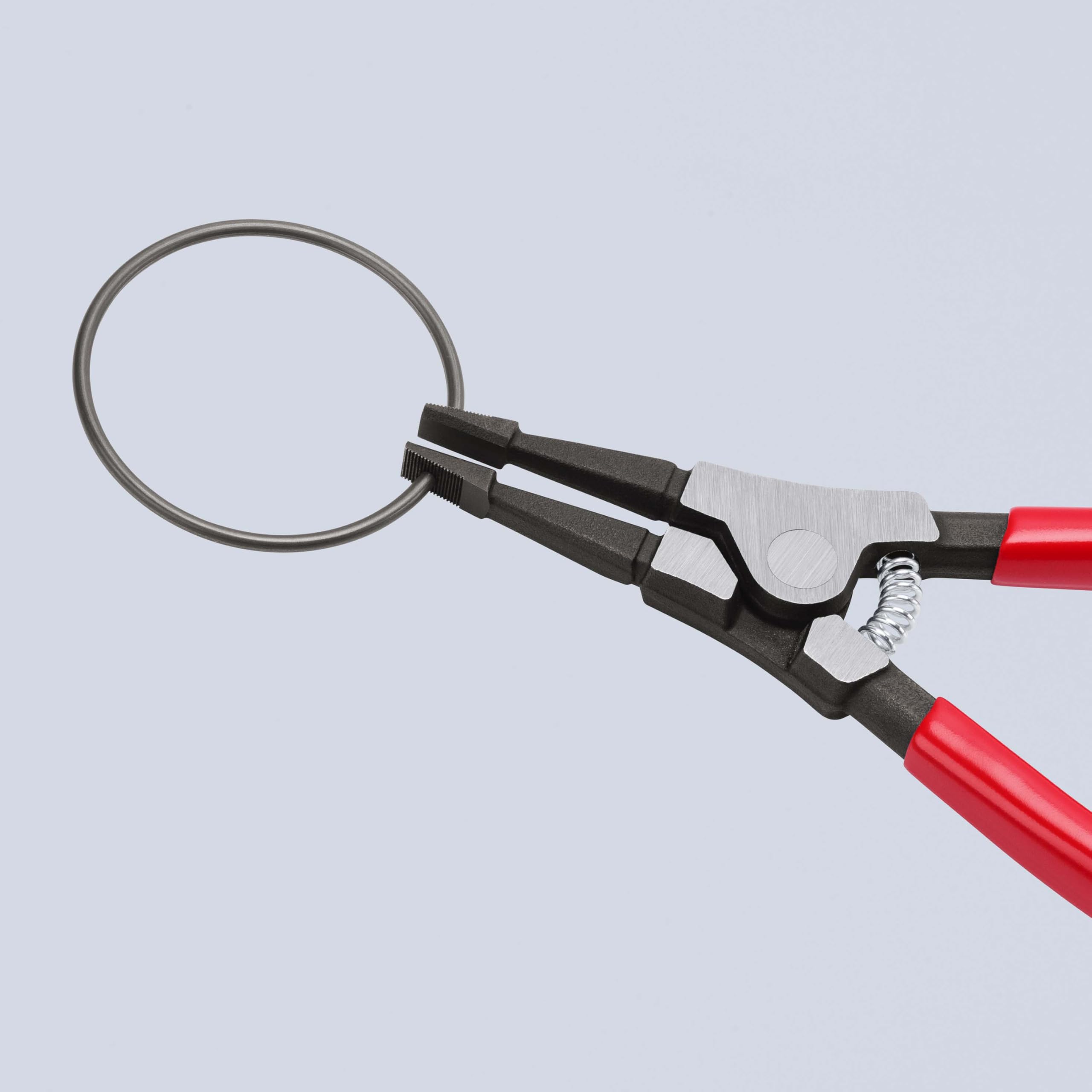 KNIPEX Pinza di montaggio per anelli elastici rivestiti in, 45 11 170 | (su alberi); resina sintetica 170 mm