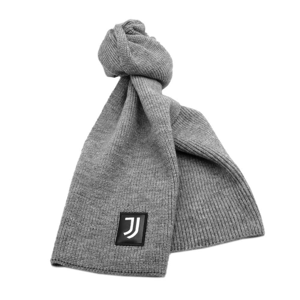 Juventus SET SCIARPA E CAPPELLO CON RICAMO IN BOX 47% PC 31% PL 22% NY 133555 GRIGIO