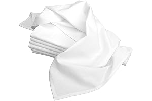 Premium Flour Sack Towels: Embroidered Expressions on Pristine Canvas