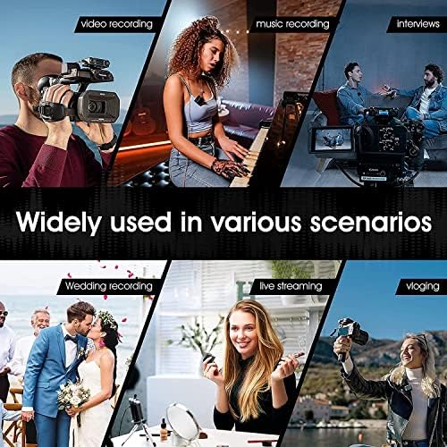 Hollyland Lark 150 Wireless Lavalier Microphone 2.4G Dual-Channel Lapel mic with Charging Case,2&20g Transmitters 5ms Latency &100m DSP with Cameras iPhone Mixer PC for Video Makers (Solo Kit)