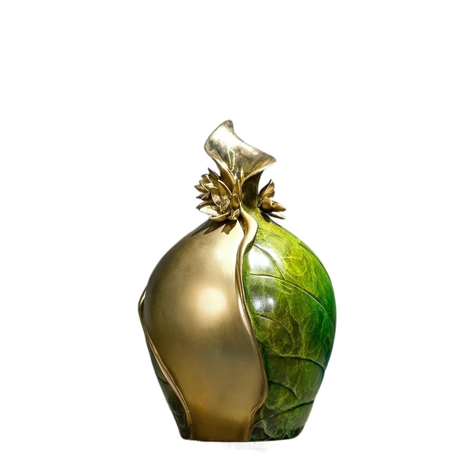 GLETSF Brass Decor Desktop Statue Entrance Ornament Things As You Wish Persimmon Crafts Chinese Living Room Office Entrance Decorations Statues For Home Decor,
