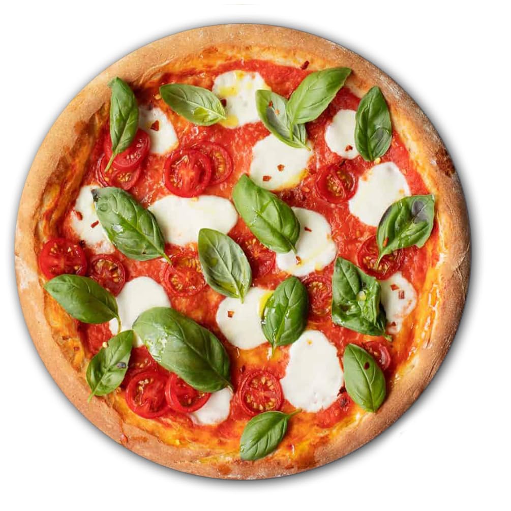 DJ One Pair Music Accessories Margherita Pizza Scratch Pads 1200 Vinyl Memorabilia 12