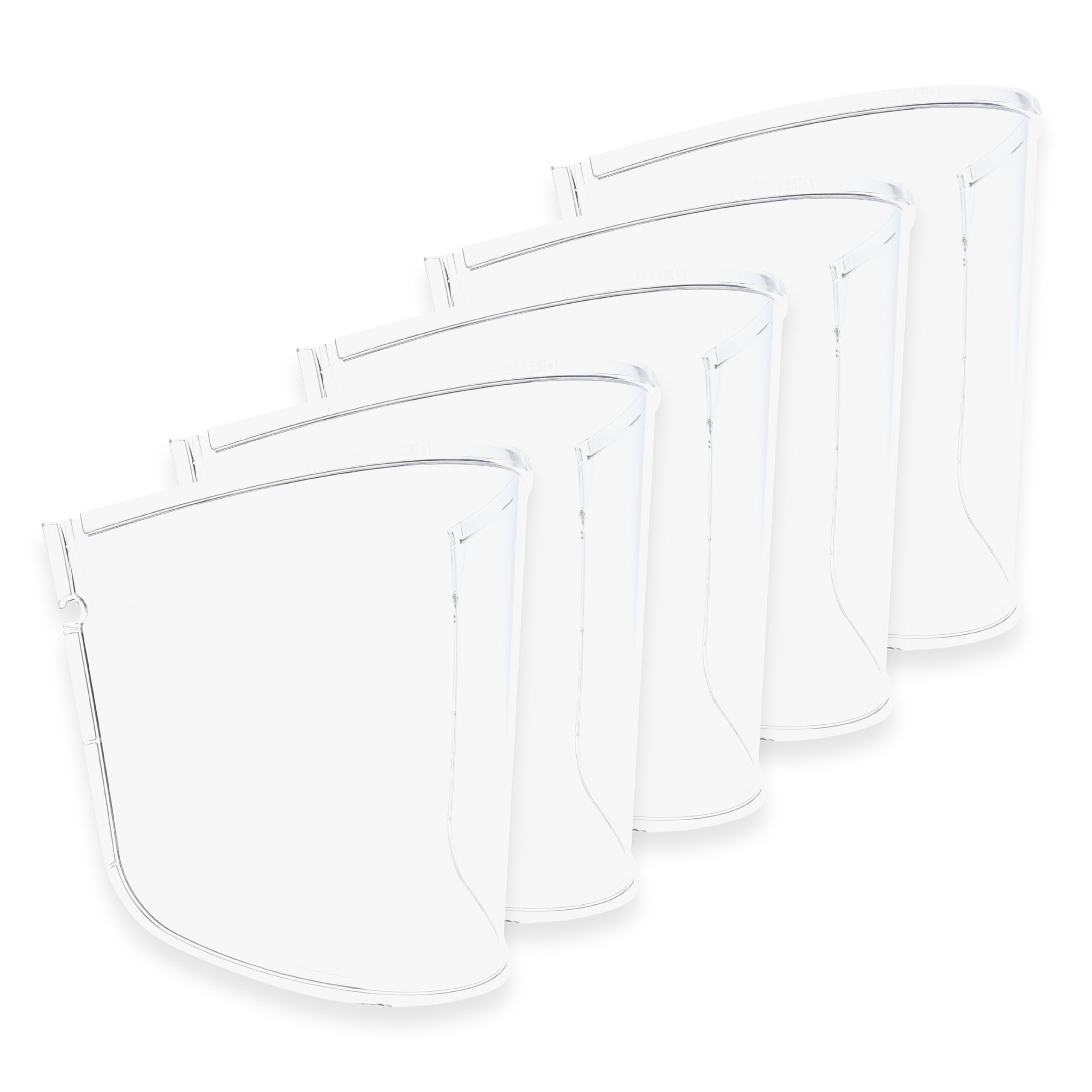 3 M Versaflo 37323-case estándar visera m-925/37323 (Aad), 5 EA/caso, Clear (Pack de 5)