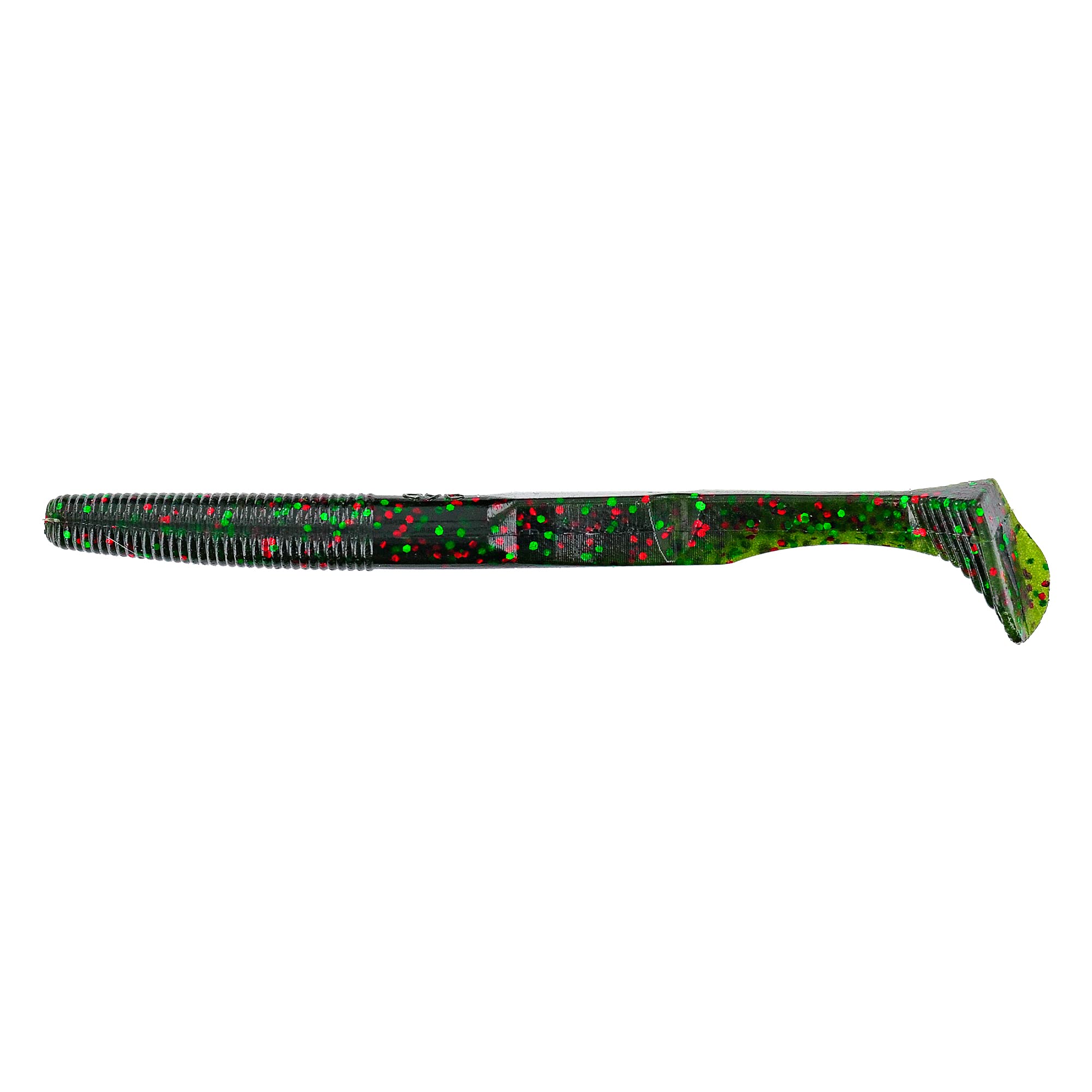 "Yamamoto 31-10-222 Swim Senko, 5"" Watermelon with Large Red & Green", multi