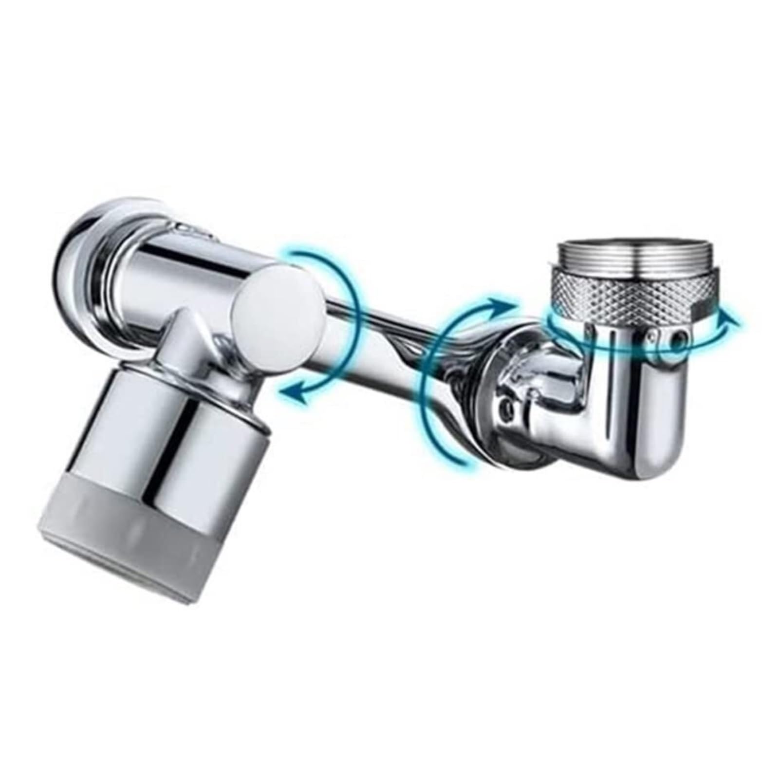 Aeratori per Rubinetto Lavello Cucina Bagno Aeratore per Rubinetto Girevole, Estensori per, per Lavabo, Estensione per, Filtro Antispruzzo, Gorgogliatore(Dual Mode)