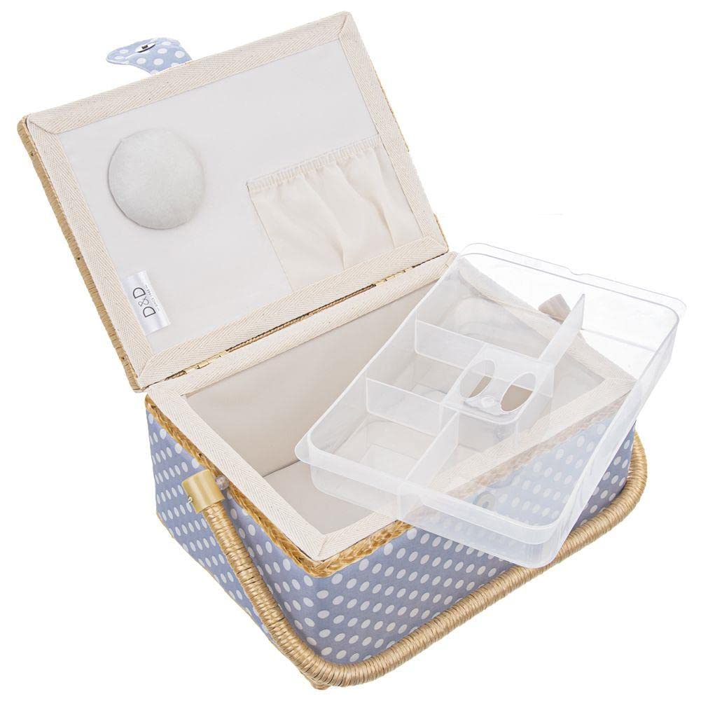 orion group Nähkästchen Nähkorb Organizer 30x23x12x16 cm
