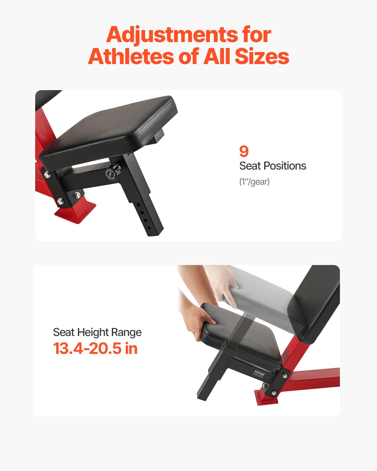 VEVOR Máquina de Apertura de Pecho Inclinada y Deltoides Posteriores, Carga 204 kg, Banco de Pecho Ajustable, para Entrenamiento de Fuerza de la Parte Superior del Cuerpo, 1400 x 1000 x 1100 mm